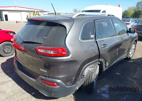 2015 Jeep Cherokee Limited z USA, uszkodzony, nr VIN 1C4PJLDB5FW547599